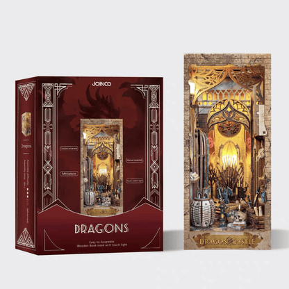 Dragon Castle DIY Book Nook Kit - Game of Thrones Inspired