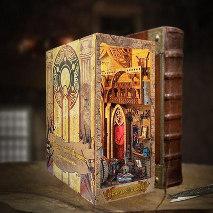 Dragon Castle DIY Book Nook Kit - Game of Thrones Inspired