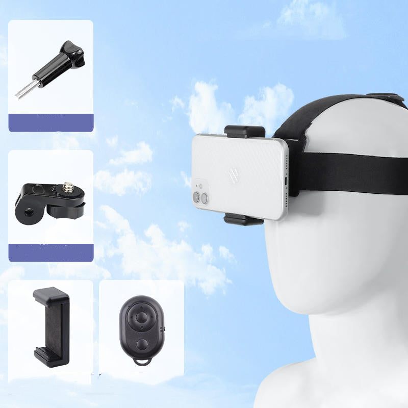 Head-Mounted Mobile Phone Stand