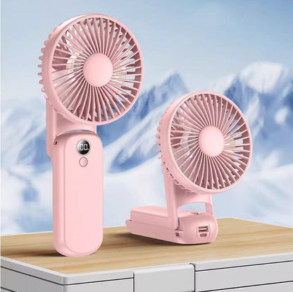 2025 New Handheld Foldable Rechargeable Mini Fan