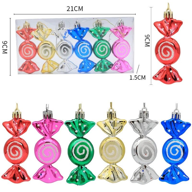 Christmas Ornaments - Festive Tree Pendants for Holiday Décor