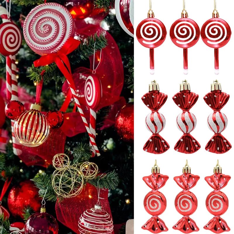 Christmas Ornaments - Festive Tree Pendants for Holiday Décor