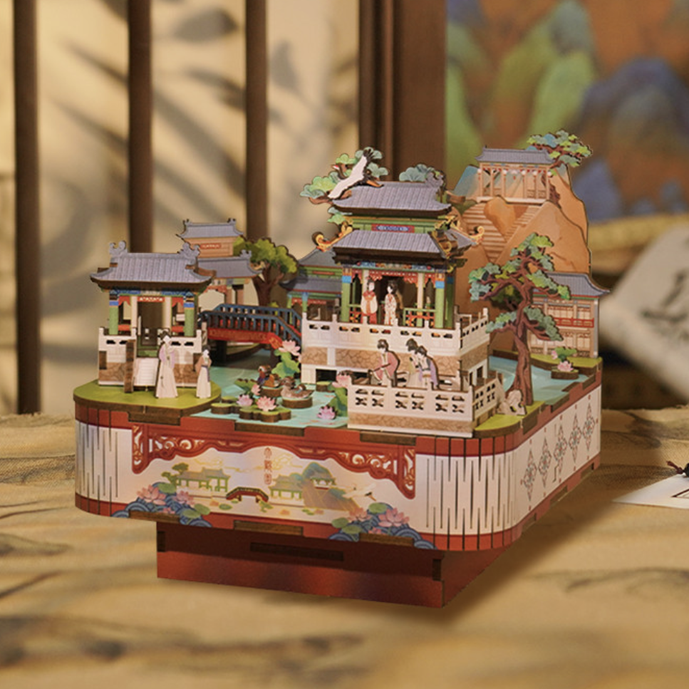 Grand View Garden - DIY Wooden Music Box