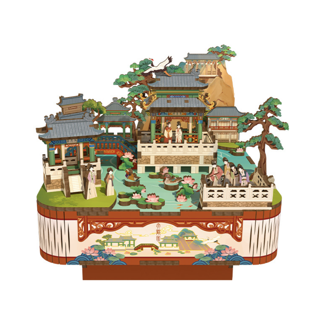 Grand View Garden - DIY Wooden Music Box