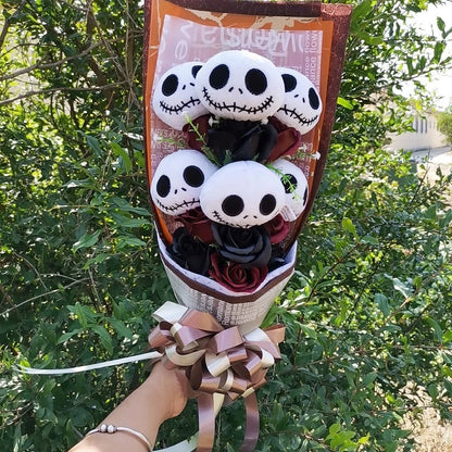 Jack Skellington Bouquet - Halloween Plush Doll Nightmare Before Christmas Bouquet