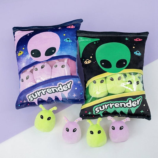 Alien Purple Green Candy Bags