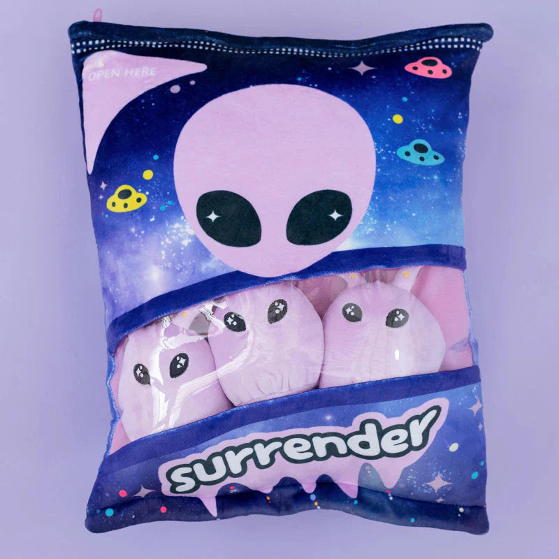 Alien Purple Green Candy Bags