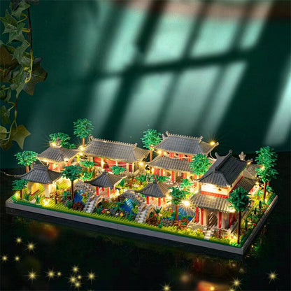 Ancient Dynasty Kingdom with Shrines Nano Building Set Collection