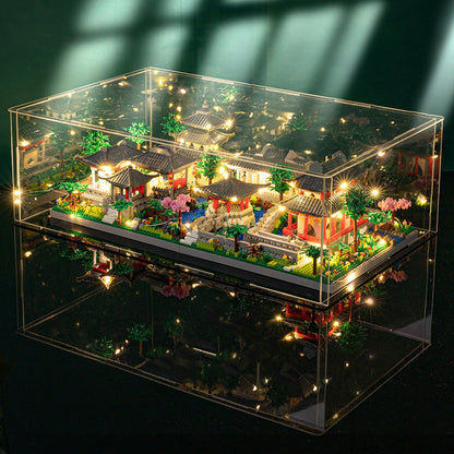 Ancient Dynasty Kingdom with Shrines Nano Building Set Collection