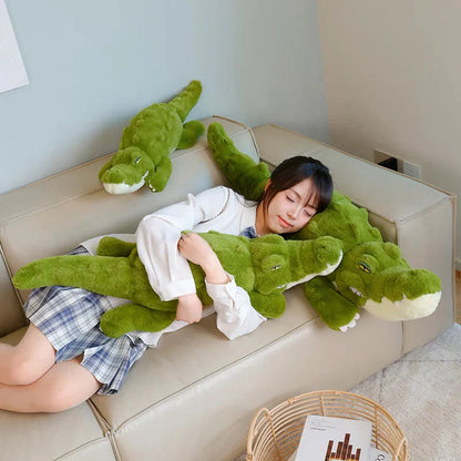 Angry Giant Green Crocodile Plushies