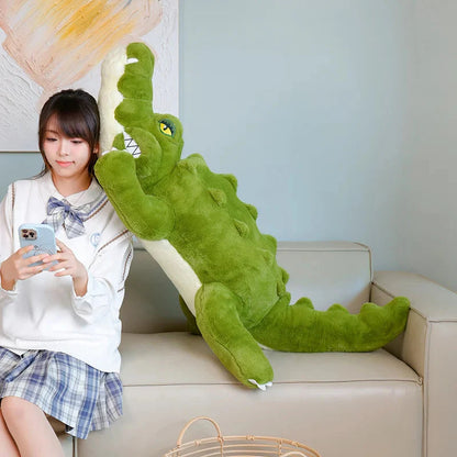 Angry Giant Green Crocodile Plushies