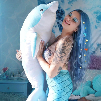 Aqua & Pink The Dolphins