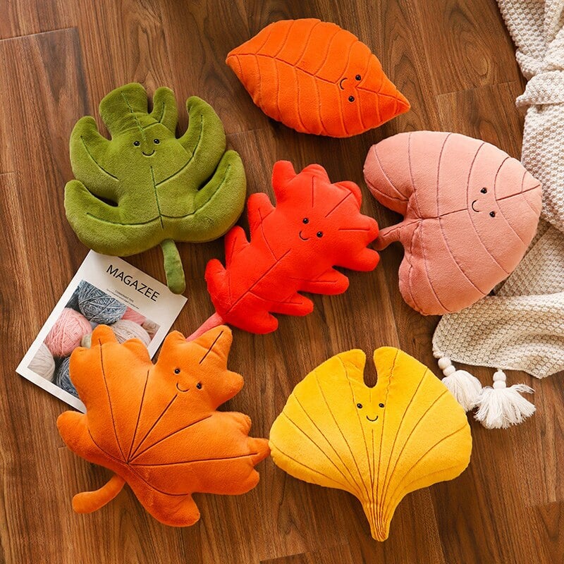 Autumn Leaves Plushie Collection