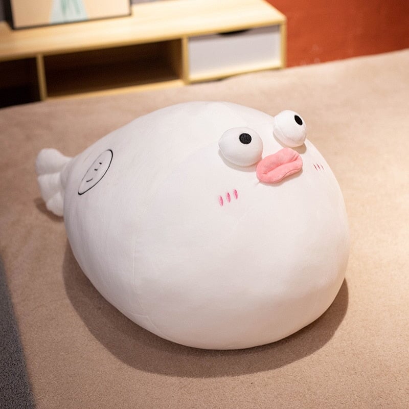 Baba the Shocked Pufferfish Plush