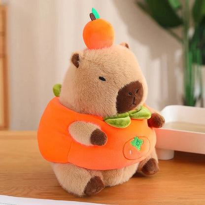 Baby Capybara Animal Dress-up Plushie Collection