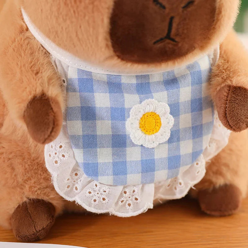 Baby Capybara Animal Dress-up Plushie Collection