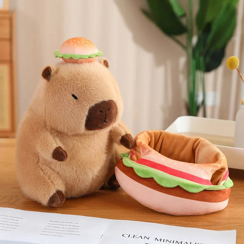 Baby Capybara Animal Dress-up Plushie Collection