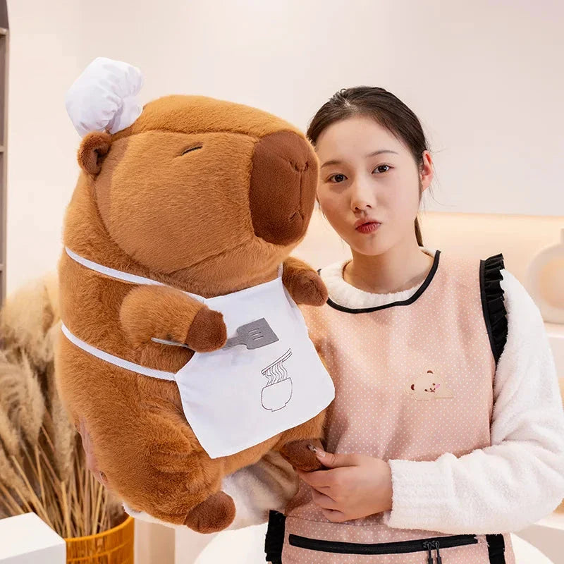 Baker and Chef Capybara Plush Collection