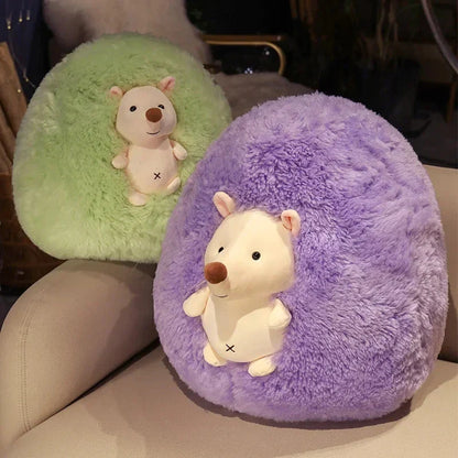 Ball of Fluff Hedgehog Plush