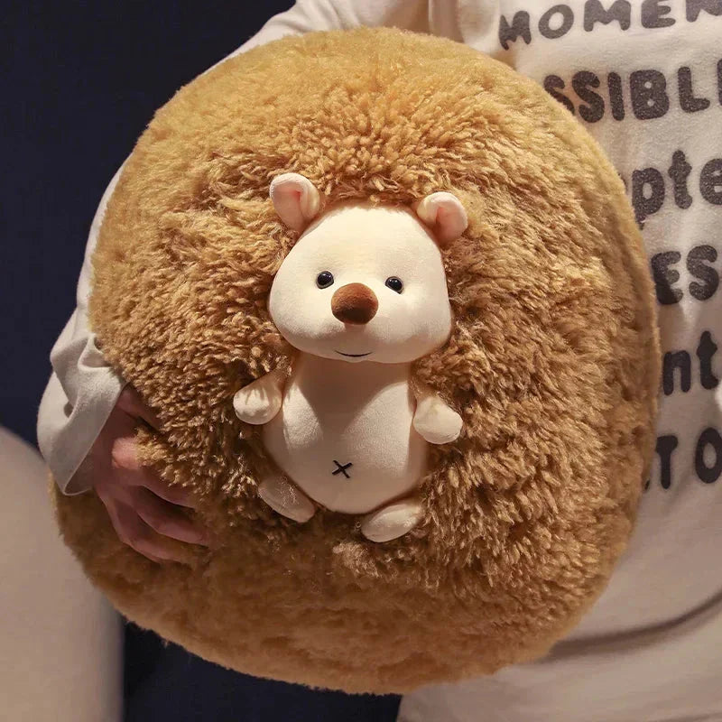 Ball of Fluff Hedgehog Plush