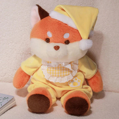 Bedtime Fox Koala Dog Pajama Party Plushies
