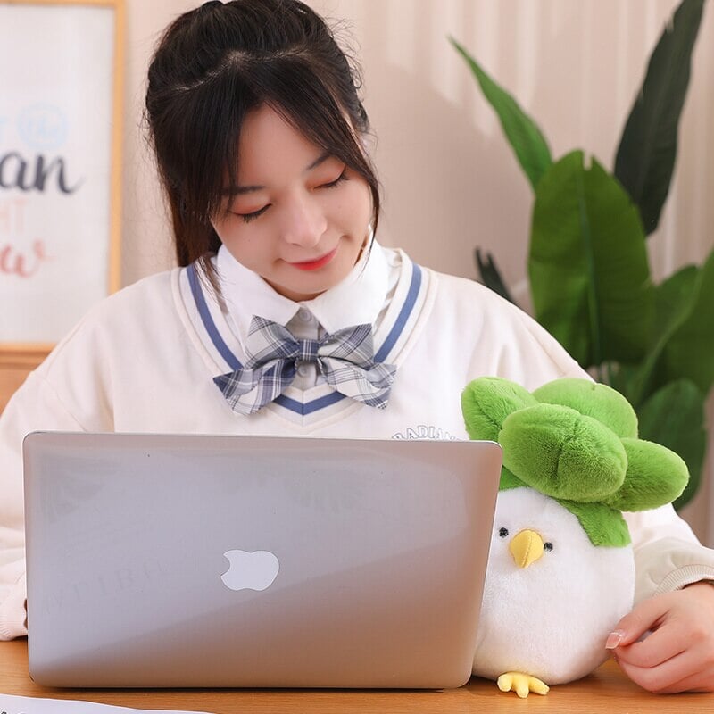 Birdie the Bok Choy Chicken Plushie