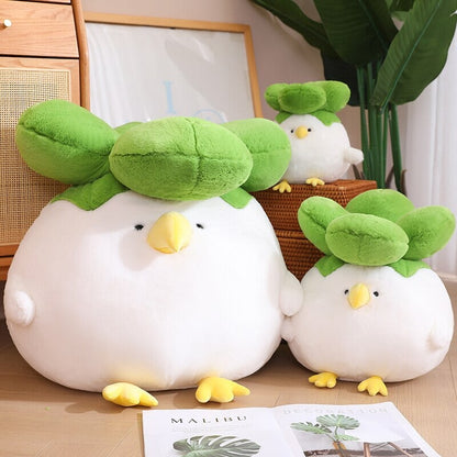 Birdie the Bok Choy Chicken Plushie