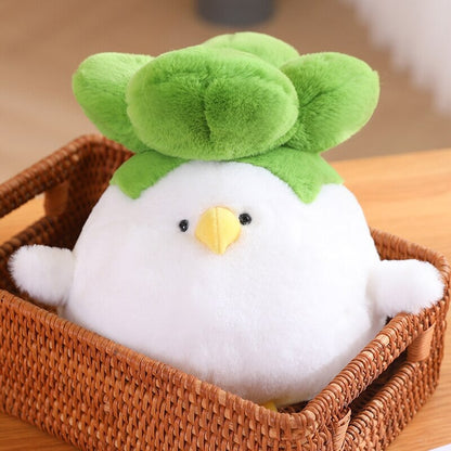 Birdie the Bok Choy Chicken Plushie
