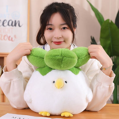 Birdie the Bok Choy Chicken Plushie