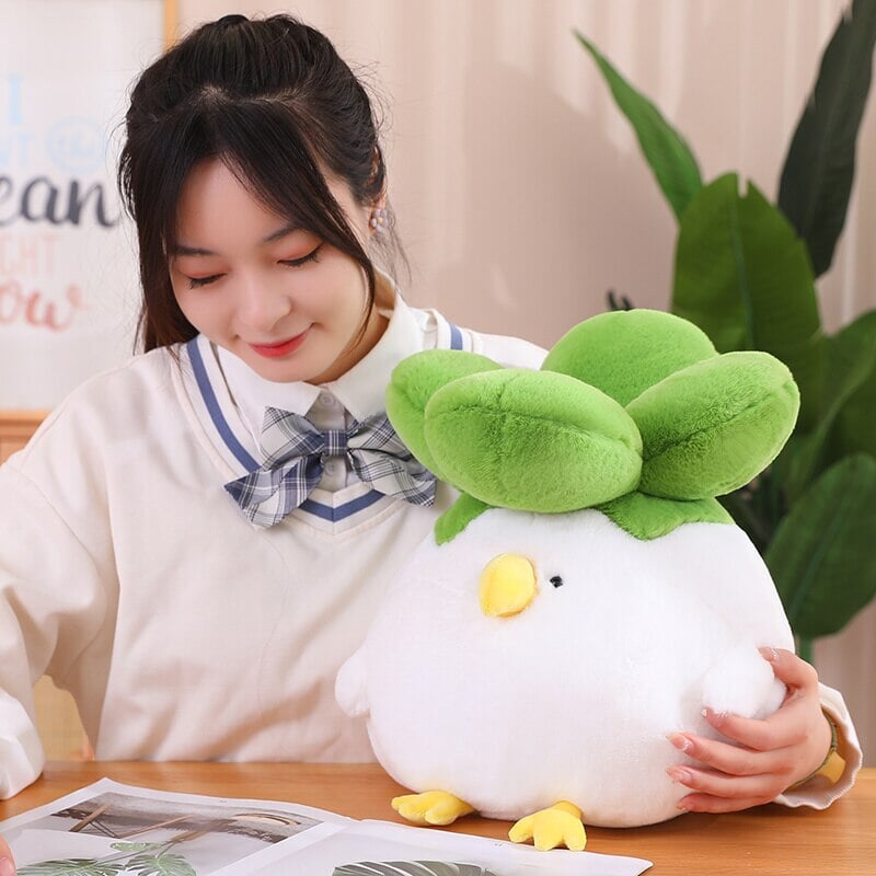 Birdie the Bok Choy Chicken Plushie