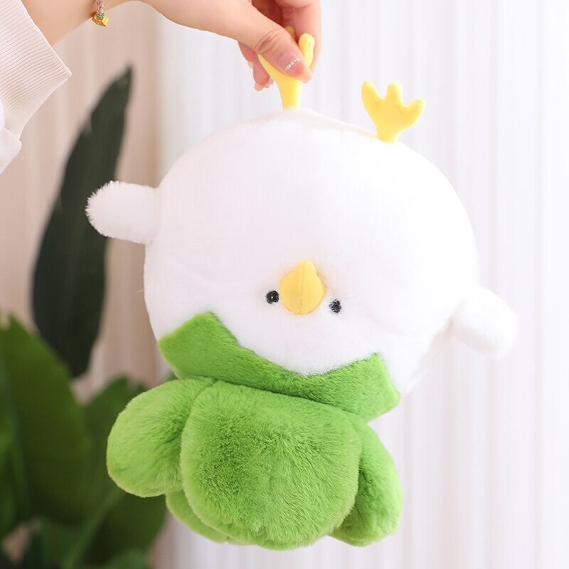 Birdie the Bok Choy Chicken Plushie