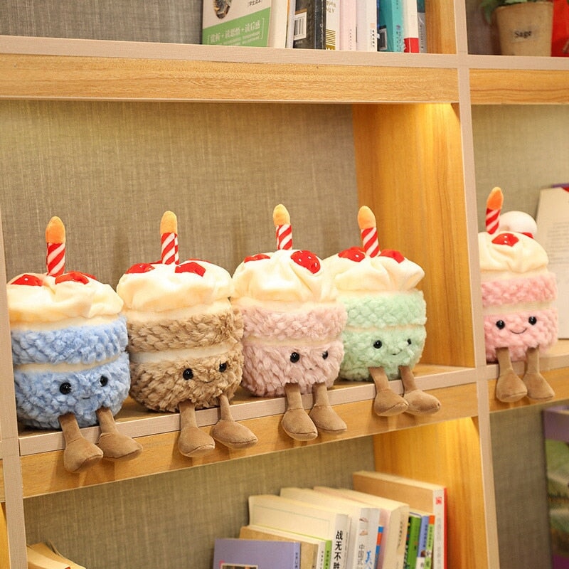 Birthday Celebration Cake Plushie Buddies