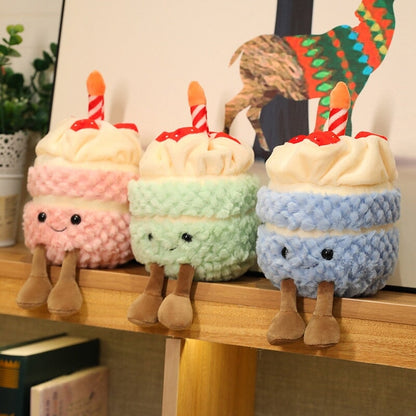 Birthday Celebration Cake Plushie Buddies
