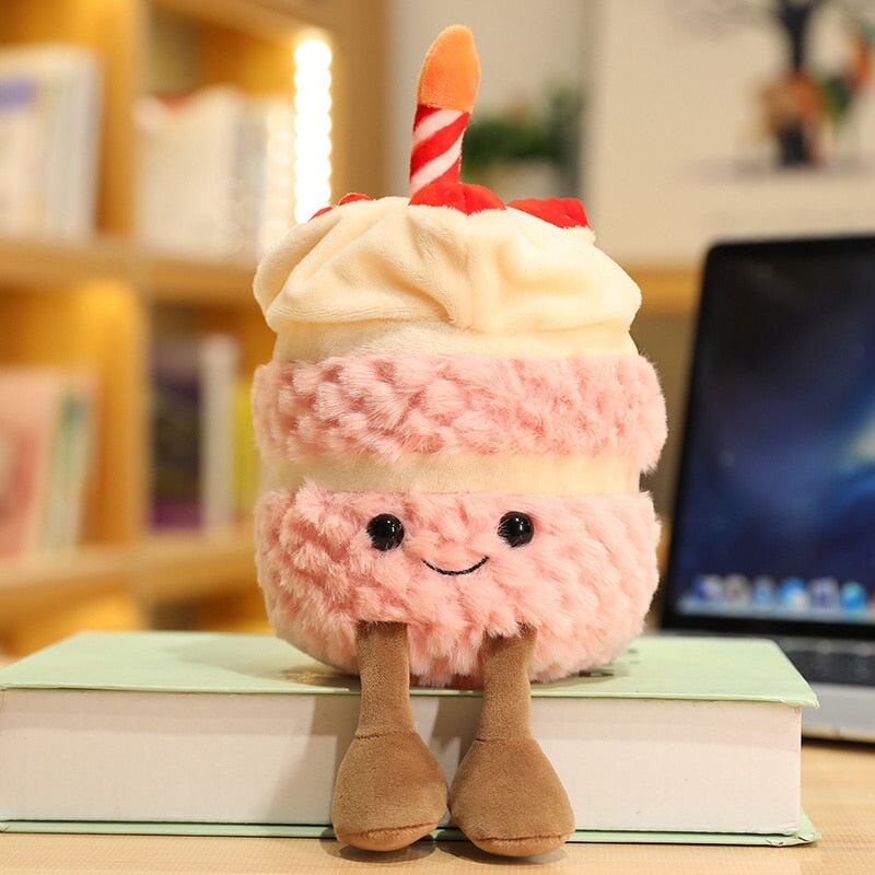 Birthday Celebration Cake Plushie Buddies