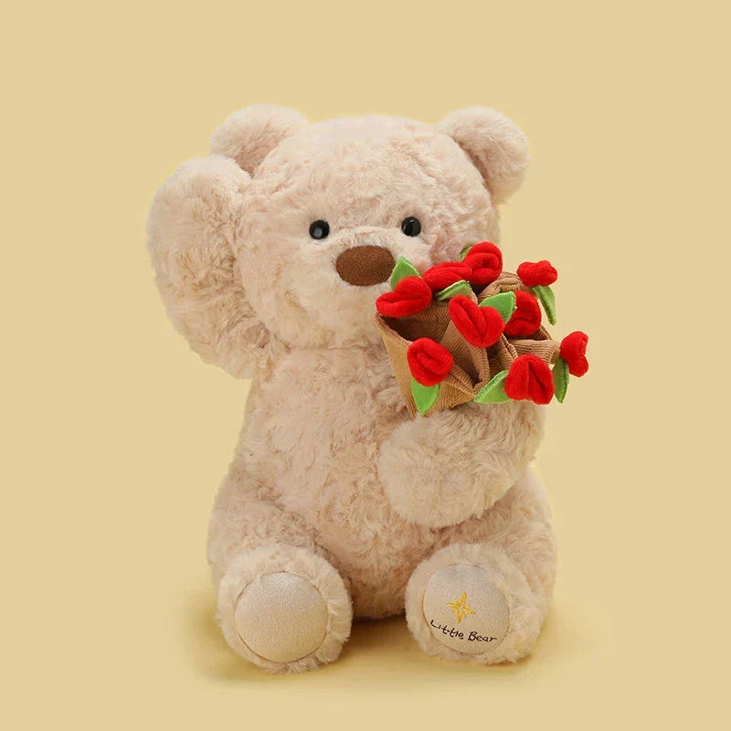 Bloomie & Maple the Rose Bear Plushies