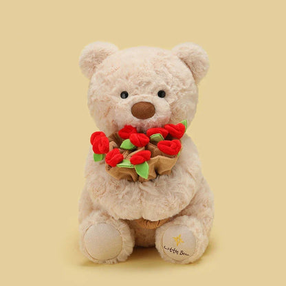 Bloomie & Maple the Rose Bear Plushies