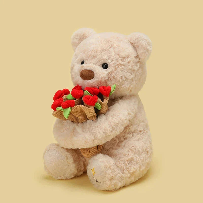 Bloomie & Maple the Rose Bear Plushies