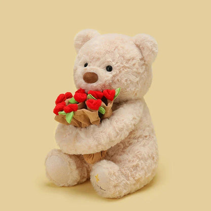 Bloomie & Maple the Rose Bear Plushies