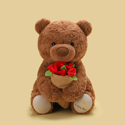 Bloomie & Maple the Rose Bear Plushies