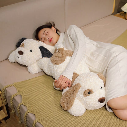 Alice & Georgina the Laying Spotty Dog Plushies