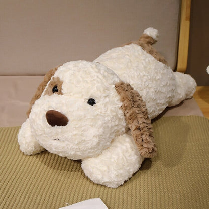 Alice & Georgina the Laying Spotty Dog Plushies
