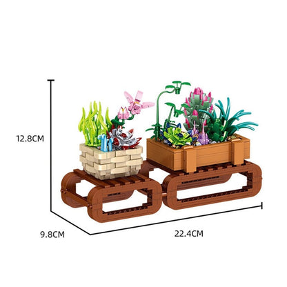 Bonsai Sakura Shrine Scenic Building Nano Sets Collection