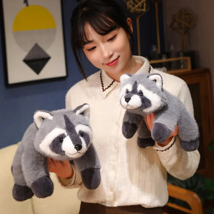 Boomer the Fluffy Raccoon Plushie