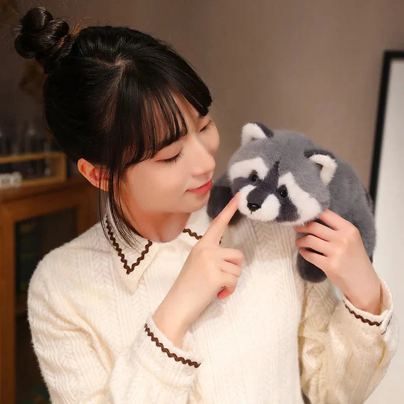 Boomer the Fluffy Raccoon Plushie