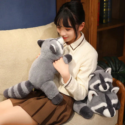 Boomer the Fluffy Raccoon Plushie