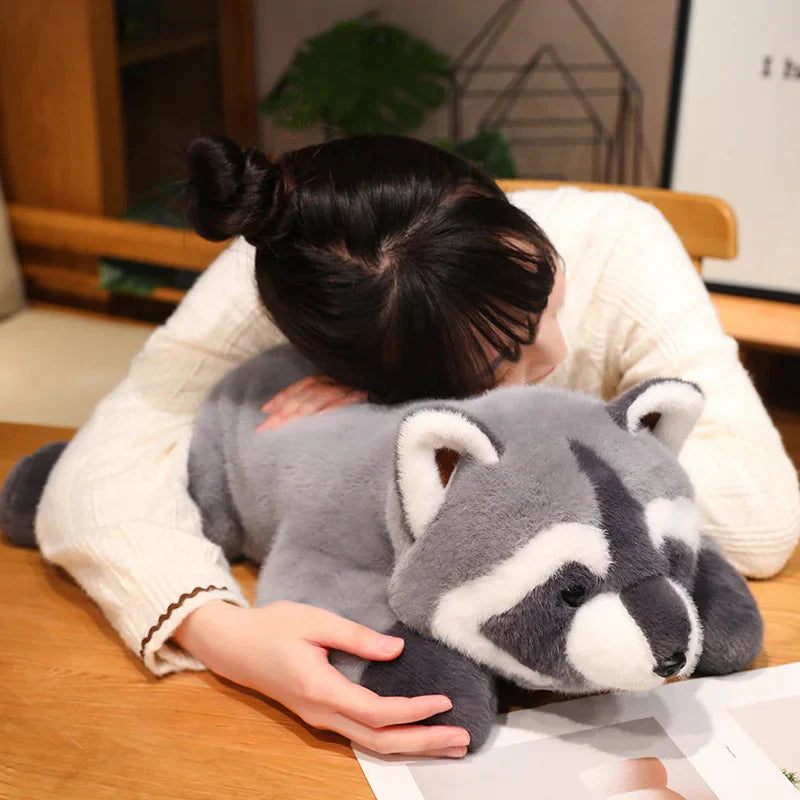 Boomer the Fluffy Raccoon Plushie