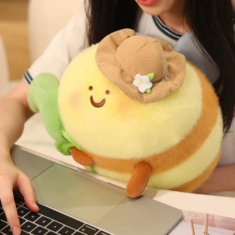 Bramble the Cheerful Bee Plush