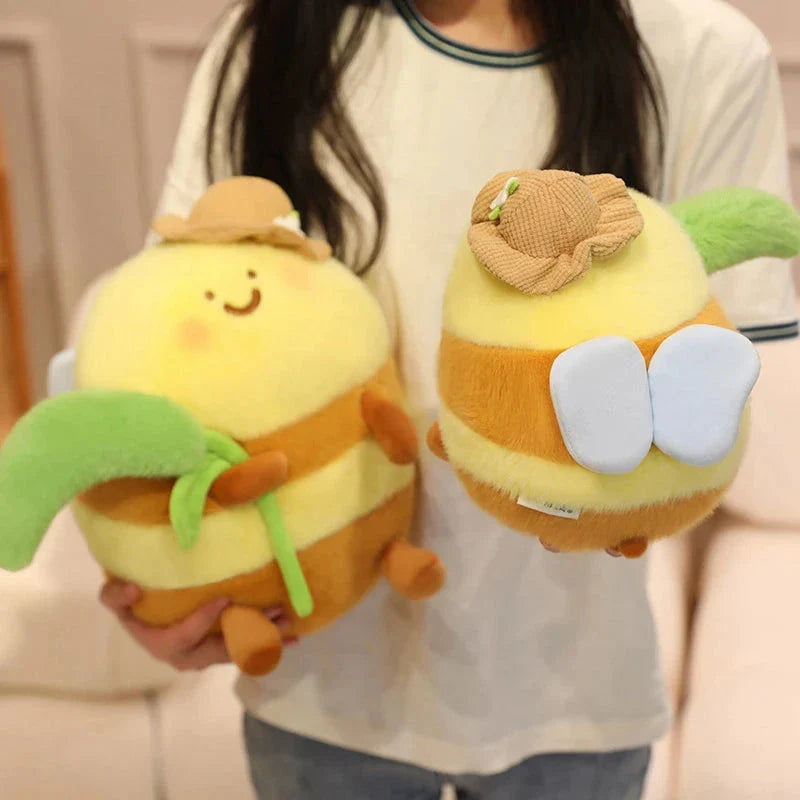 Bramble the Cheerful Bee Plush