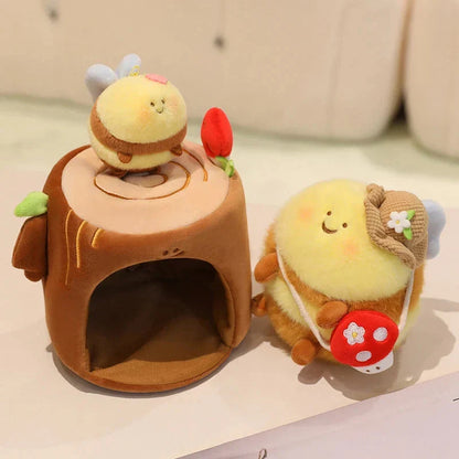 Bramble the Cheerful Bee Plush