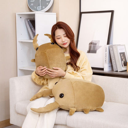 Brown Kawaii Dung Beetles Plushies